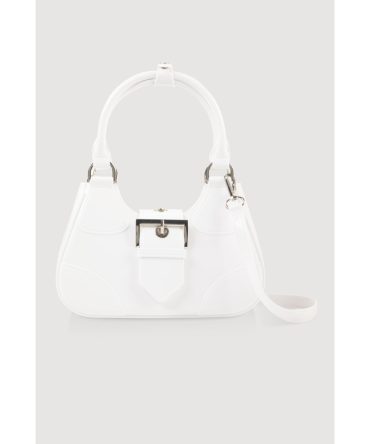 Buckle Strap Jelly Hobo Bag