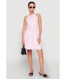 Haute Monde Cowl Neck Asymmetrical Dress