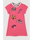 Toddler Girls Smocked Peplum Top and Cargo Joggers