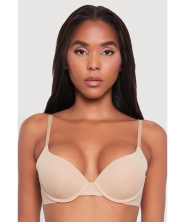 Trendy Seamless Adjustable Strap Padded Push Up Bra