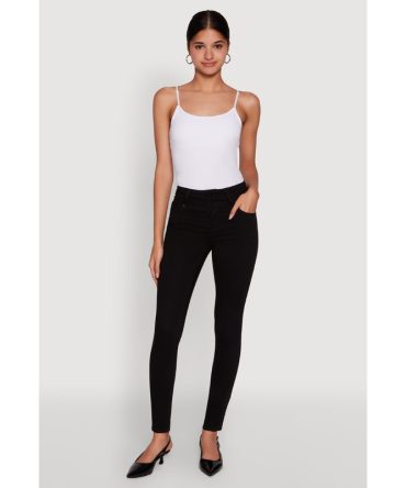 WAX High Waisted Push Up Skinny Jeans