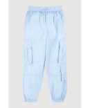Girls Patch Graphic Denim Shorts