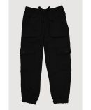 Little Girls Dream Graphic Top and Nylon Cargo Joggers