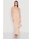 Daisy Pleated Contrast Trim Sweater Dress