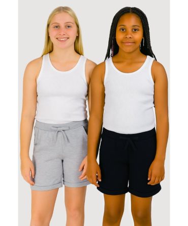 Girls Bermuda Shorts 2 Pack