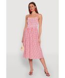 Almost Famous Racerback Tank Bubble Hem Dress