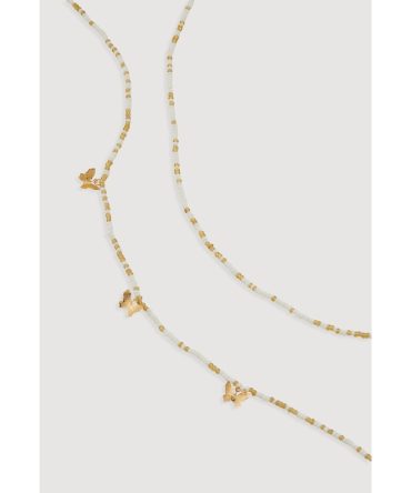 Butterfly Beaded Belly Chain 2 Pack