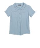 Girls Tie Waist Belted Utility Romper