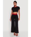 Spoon Jeans Printed Pattern Palazzo Pants