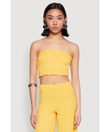 Tiered Ruffle Palazzo Pants
