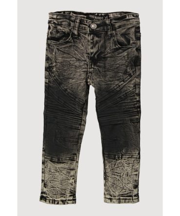 Toddler Boys Whiskered Moto Skinny Jeans