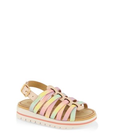 Toddler Girls Glitter Strappy Sandals
