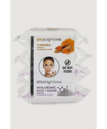 Turmeric Makeup Cleansing Wipes 4 Pack