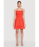 Square Neck Mini T Shirt Dress