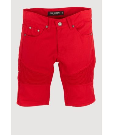 Boys Moto Denim Shorts