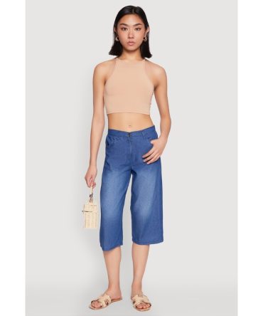 Chambray Culottes