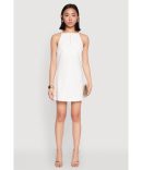 Daisy Mock Neck T Shirt Dress
