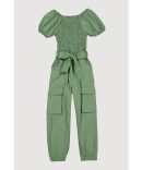 Toddler Girls Rib Knit Q Chenille Patch Graphic Skater Dress