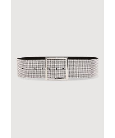 Rhinestone Studded Belt