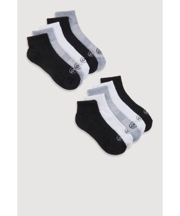 Basic Performance Quarter Socks 10 Pack Size 4-10