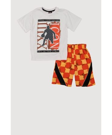 Boys Case Your Dreams Graphic Tee and Shorts