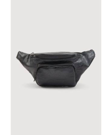 Pebbled Faux Leather Fanny Pack