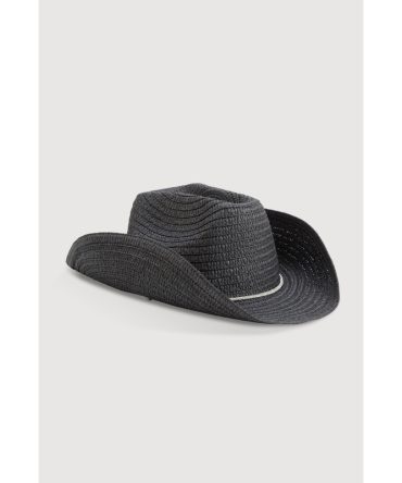 Rhinestone Toggle Drawstring Cowboy Hat