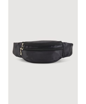 Satin Double Zip Fanny Pack