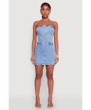 Zip Front Long Sleeve Dress
