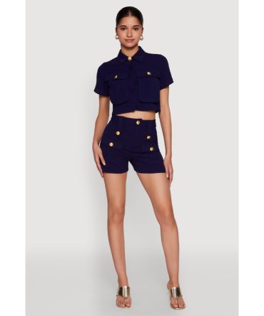 Airy Cargo Pocket Shorts