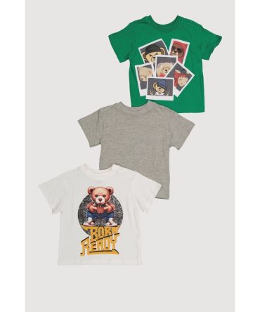 Baby Boys 12-24M Born Ready Graphic Tees 3 Pack