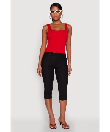 Skinny Hyperstretch Capri Pants