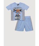 Boys Fleece Sweatshorts 2 Pack with Cargo Pockets