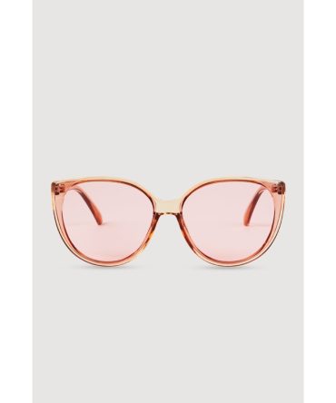 Clear Frame Cat Eye Sunglasses