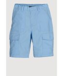 VIP Acid Wash Denim Cargo Skort