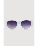 Ombre Geometric Lens Sunglasses
