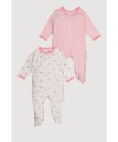Baby Girls 0-9M Sleeveless Romper with Cargo Pockets