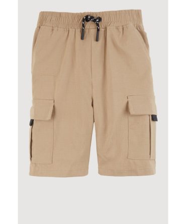 Boys Drawstring Waist Cargo Shorts