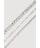 Cubic Zirconia Heart Anklet Trio with Toe Ring