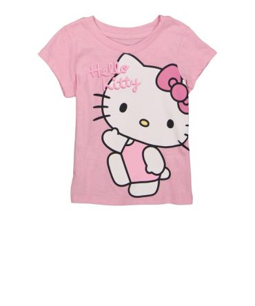 Little Girls Hello Kitty Graphic Tee