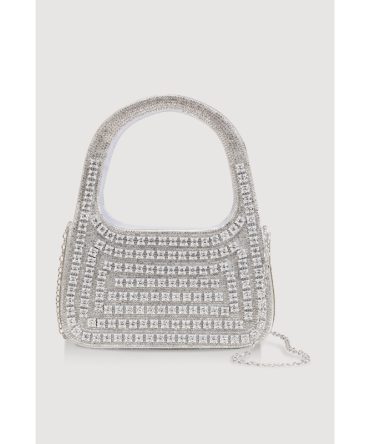 Rhinestone Convertible Handbag
