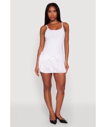 Scoop Neck Bubble Dress