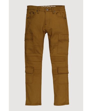 Boys Cargo Pocket Moto Skinny Jeans