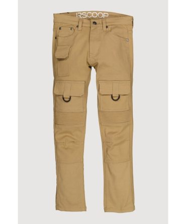 Boys Decorative Stitch Cargo Pocket Moto Pants