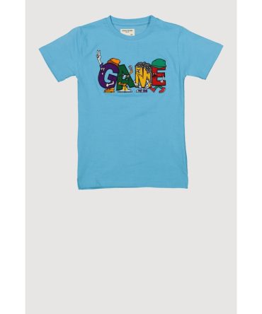 Boys Embroidered Game Graphic Tee