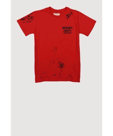 Boys Paint Splatter Money Dept. Worldwide Tee