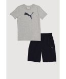 Little Girls Paper Bag Waist Cargo Pocket Shorts