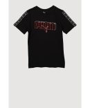 Girls New York Dreamer Graphic Top and Plaid Skort