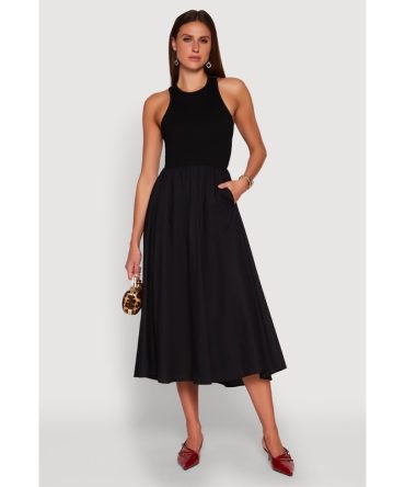 Keyhole Racerback Maxi Dress