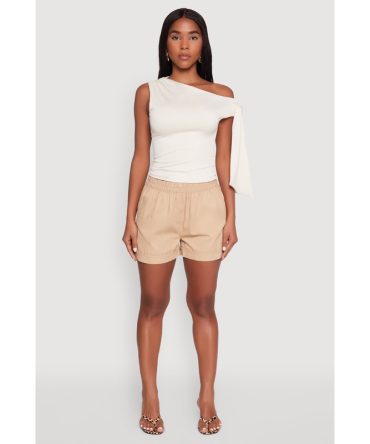 Smocked Waist Shorts